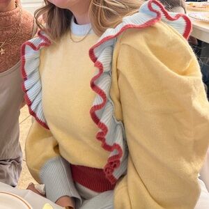 LoveShackFancy Greece Ruffle look alike